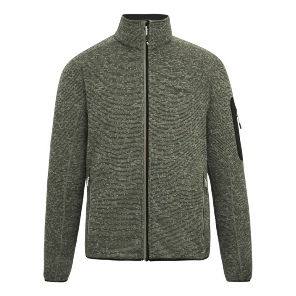 Regatta Mens Newhill Marl Full Zip Fleece Jacket / Abbeystone